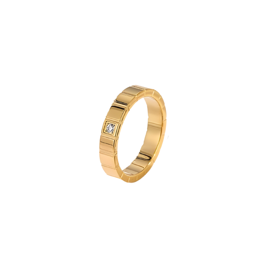 AIRA Ring – Gravure Personaliseerbaar Goud
